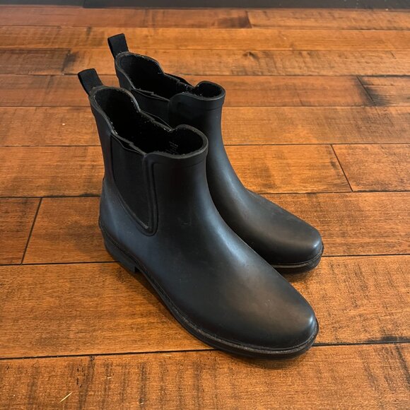 J.Crew Chelsea Matte Rain Boots - Picture 2 of 2